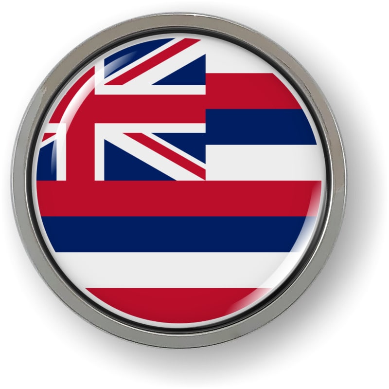Hawaii - State Flag Emblem
